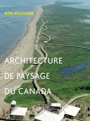 cover image of Architecture de paysage du Canada